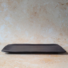 Load image into Gallery viewer, Rectangular serving plate Pedro black
