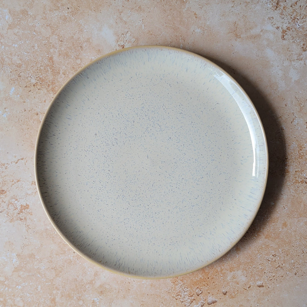 Plate large Comporta light blue