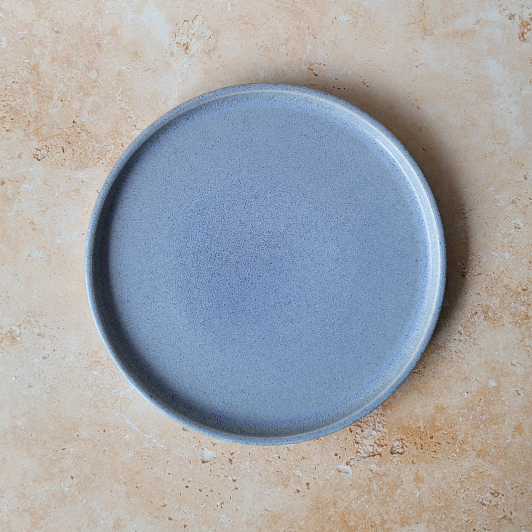 Plate small Lisboa smoky blue