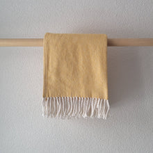 Charger l&#39;image dans la galerie, Softest Cotton Blanket toasted yellow
