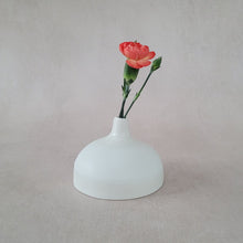 Load image into Gallery viewer, Organic porcelain vase large round
