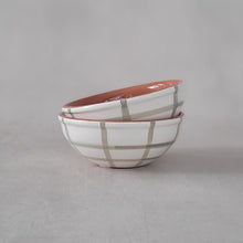 Lade das Bild in den Galerie-Viewer, Tapasbowl kariert sage
