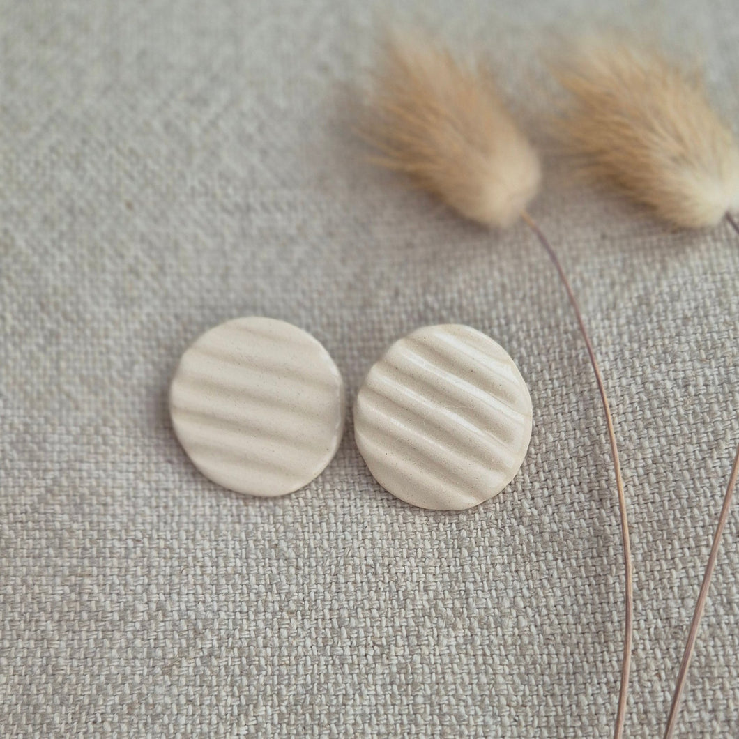 Bianca Earrings Ivory