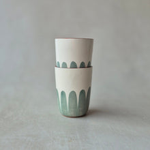 Load image into Gallery viewer, Espressobecher Säulen eukalyptus
