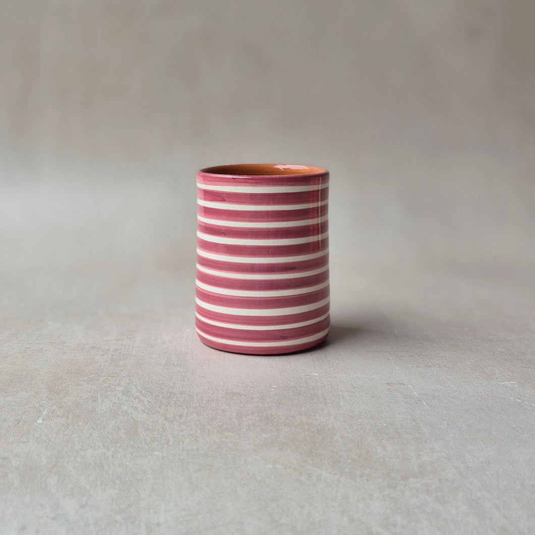 Kaffeebecher geringelt vinho