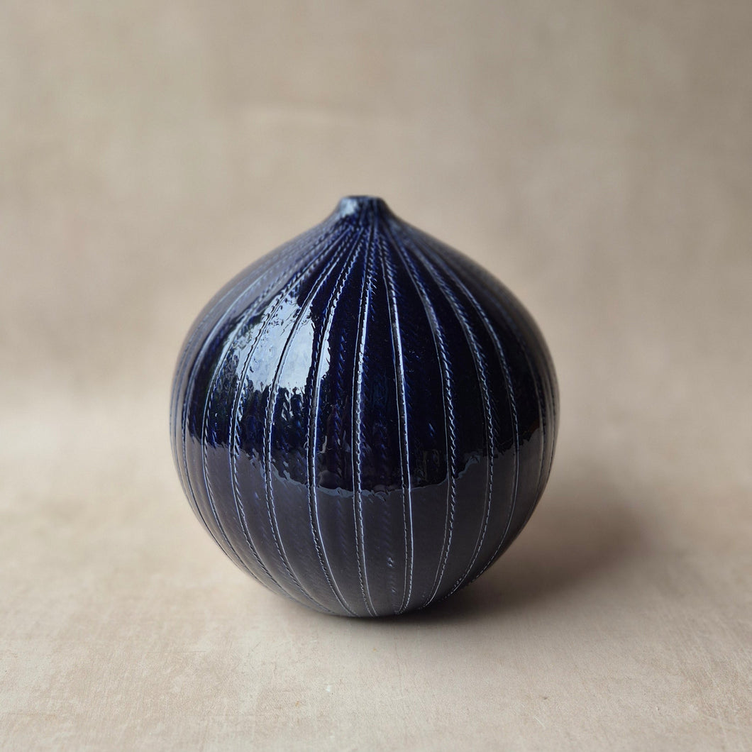 Vase Esfera dunkelblau