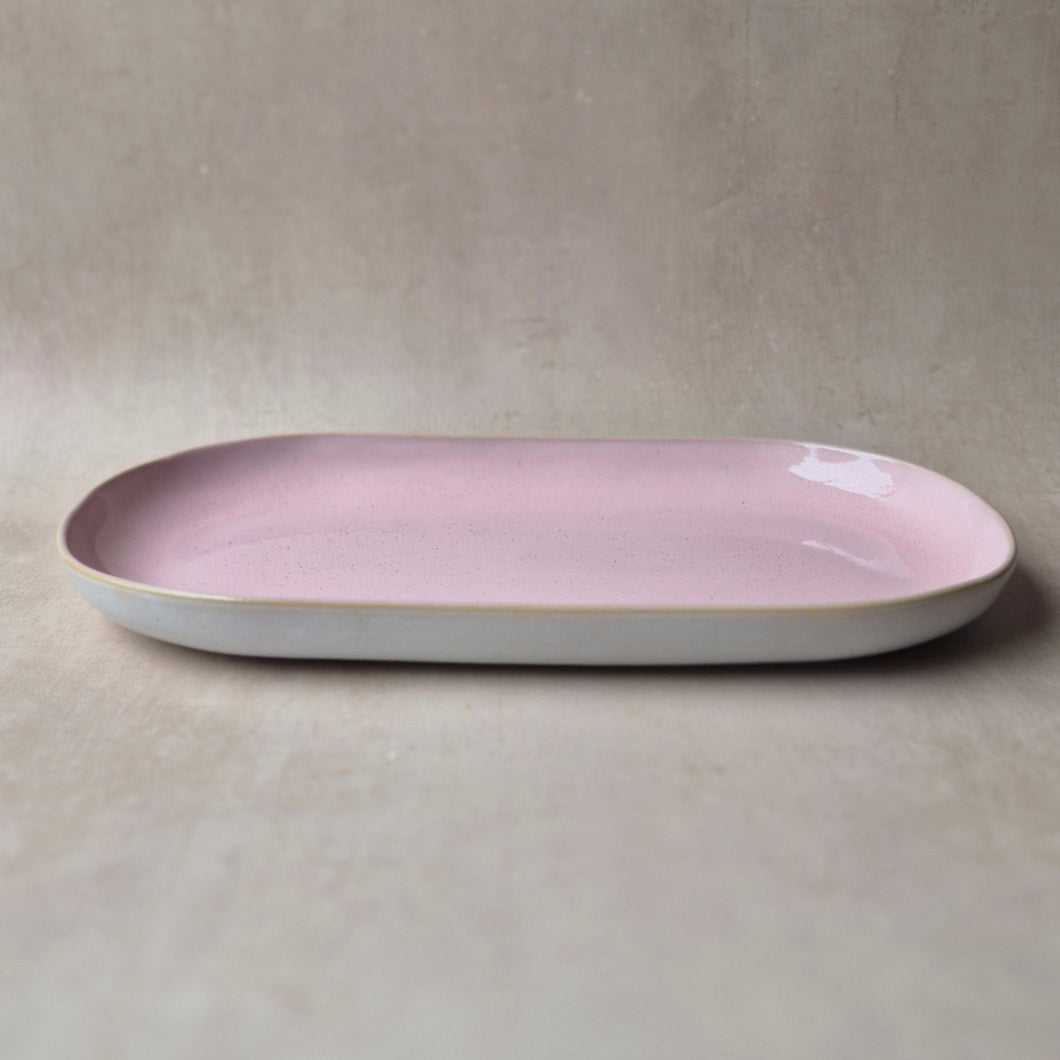 Servierplatte medium Melides rosa