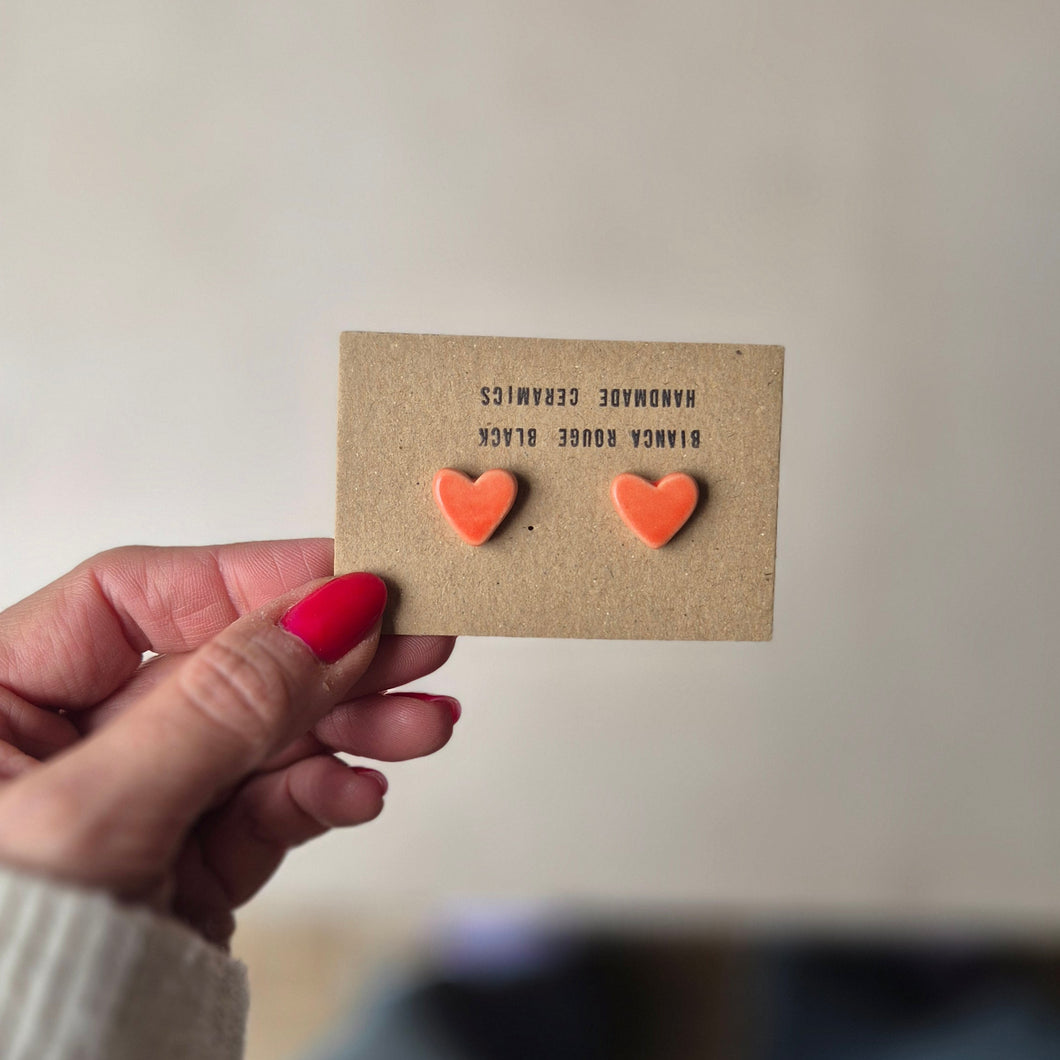 Ohrringe Amor orange