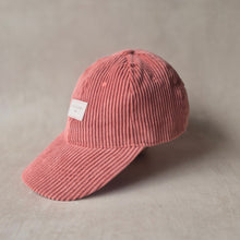 Load image into Gallery viewer, Cap aus Baumwollcord coral
