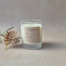 Load image into Gallery viewer, Candle made from soy wax, amber &amp; orange
