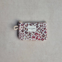 Lade das Bild in den Galerie-Viewer, Mini-Pouch aus Jacquardstoff leopard
