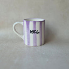 Charger l'image dans la galerie, alma barru x bärndütsch Tasse gestreift lila
