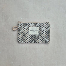 Charger l'image dans la galerie, Mini-Pouch aus Jacquardstoff edgy
