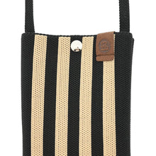 Lade das Bild in den Galerie-Viewer, Riviera Phone Bag schwarz beige
