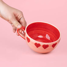 Lade das Bild in den Galerie-Viewer, Extragrosse Tasse Hearts
