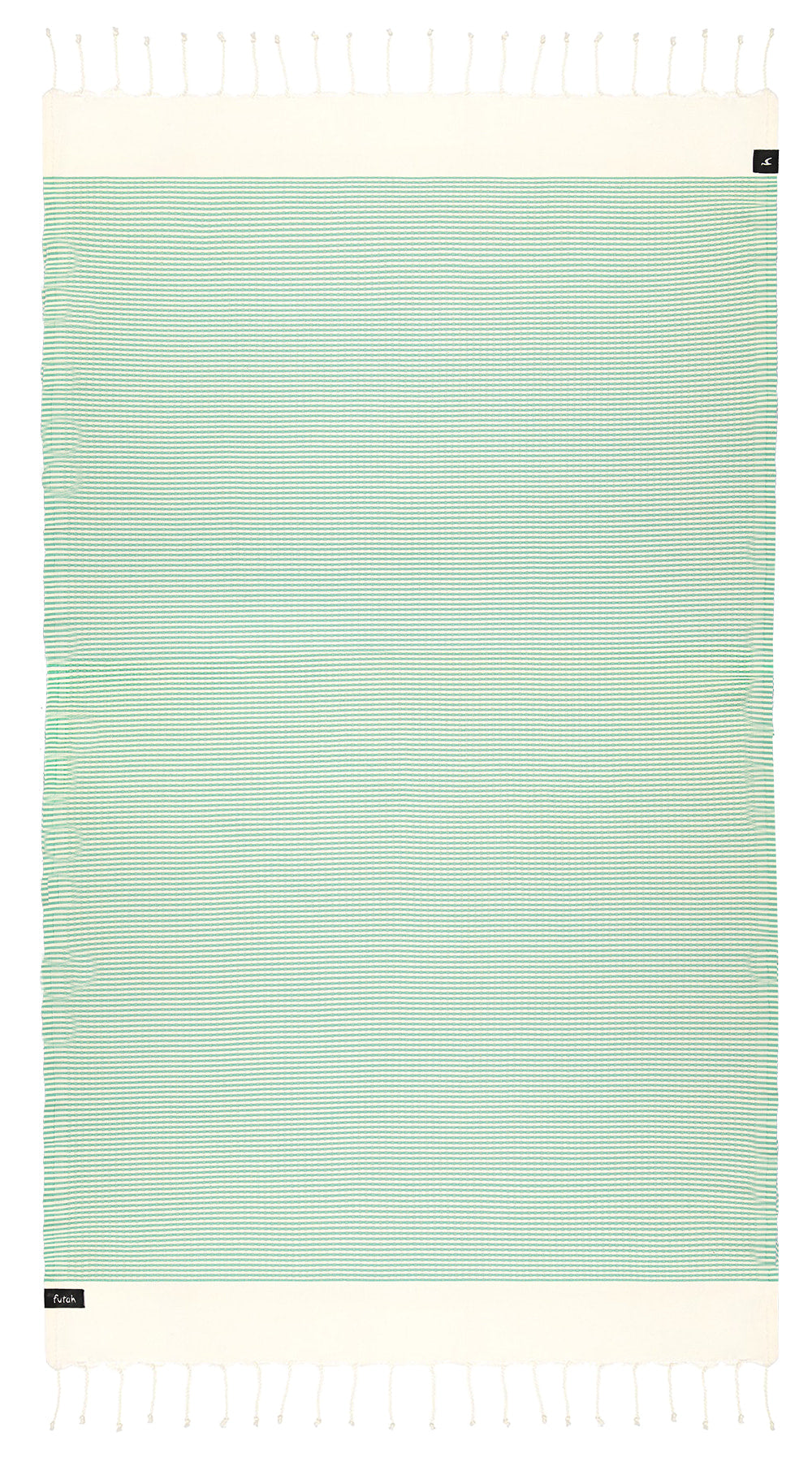 Strandtuch Nazaré Single sea green creme