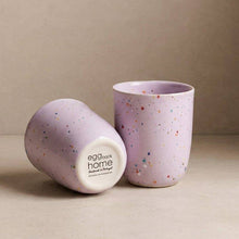Load image into Gallery viewer, Kaffeebecher Konfetti lilac
