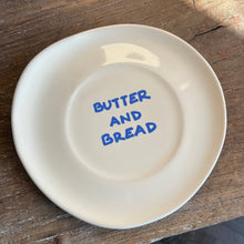Load image into Gallery viewer, Glossy Plate Butter and Bread

