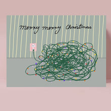 Lade das Bild in den Galerie-Viewer, Postkarte Merry Merry Christmas

