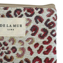 Lade das Bild in den Galerie-Viewer, Mini-Pouch aus Jacquardstoff leopard
