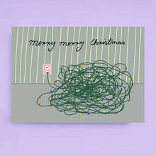 Lade das Bild in den Galerie-Viewer, Postkarte Merry Merry Christmas
