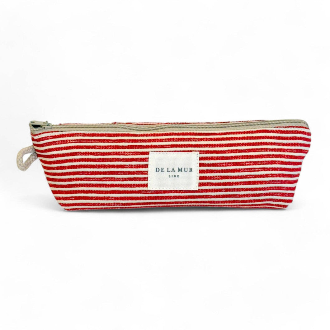 Etui aus softem Cord poppy