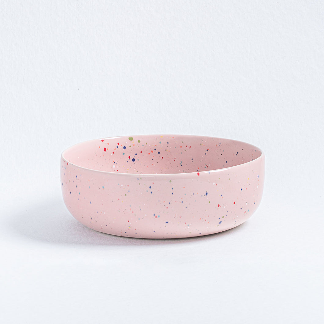 Pasta bowl confetti blush 