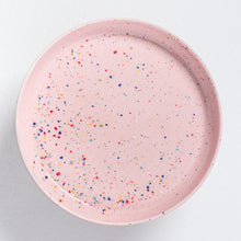 Load image into Gallery viewer, Cake plate confetti blush
