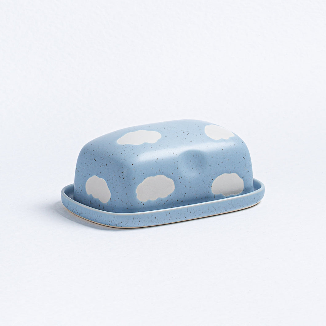 Butterdose Cloud babyblau