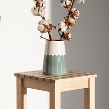 Load image into Gallery viewer, Vase Vulkan medium Säulen eukalyptus
