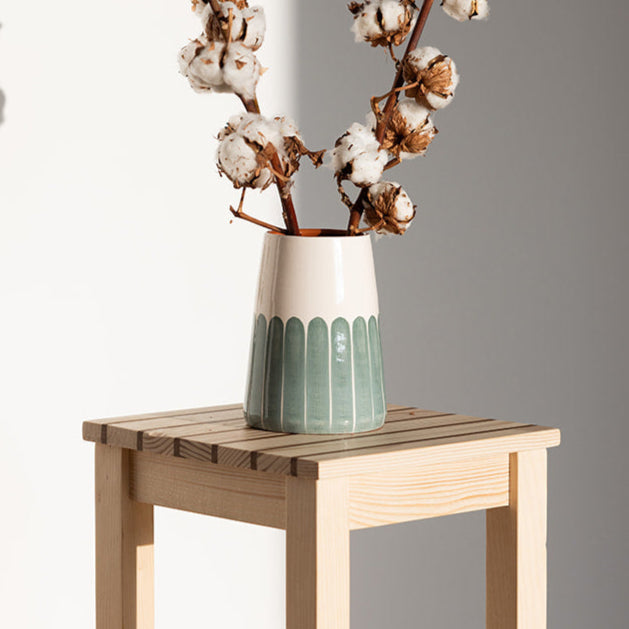 Vase Vulkan medium Säulen eukalyptus