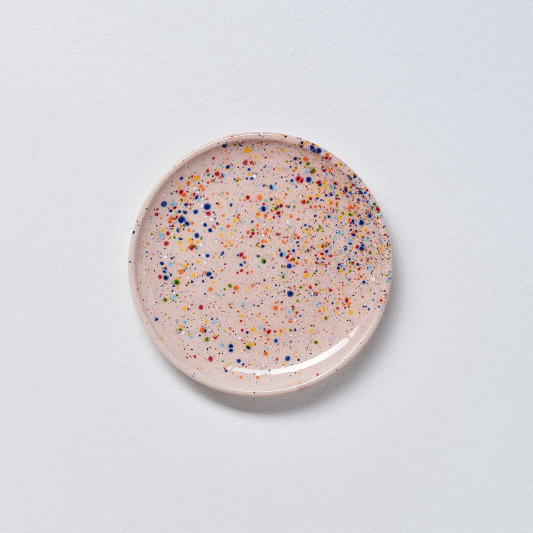 Small plate confetti blush