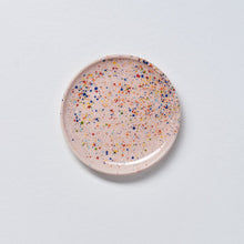 Load image into Gallery viewer, Bread plate confetti blush 
