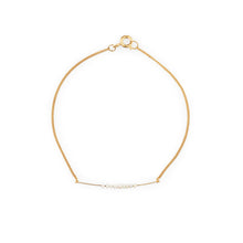 Lade das Bild in den Galerie-Viewer, Solar Simple Pearl Bracelet gold
