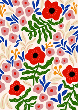 Lade das Bild in den Galerie-Viewer, Klappkarte Wild Poppies
