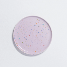 Charger l&#39;image dans la galerie, Petite assiette confettis lilas 
