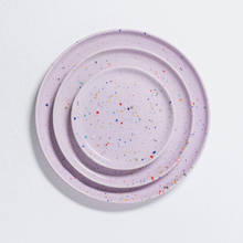 Charger l&#39;image dans la galerie, Petite assiette confettis lilas 
