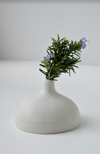 Load image into Gallery viewer, Organic porcelain vase large round
