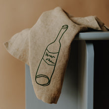 Load image into Gallery viewer, Handbestickte Leinen-Serviette Garrafa
