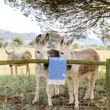 Lade das Bild in den Galerie-Viewer, Softest Cotton Blanket blue
