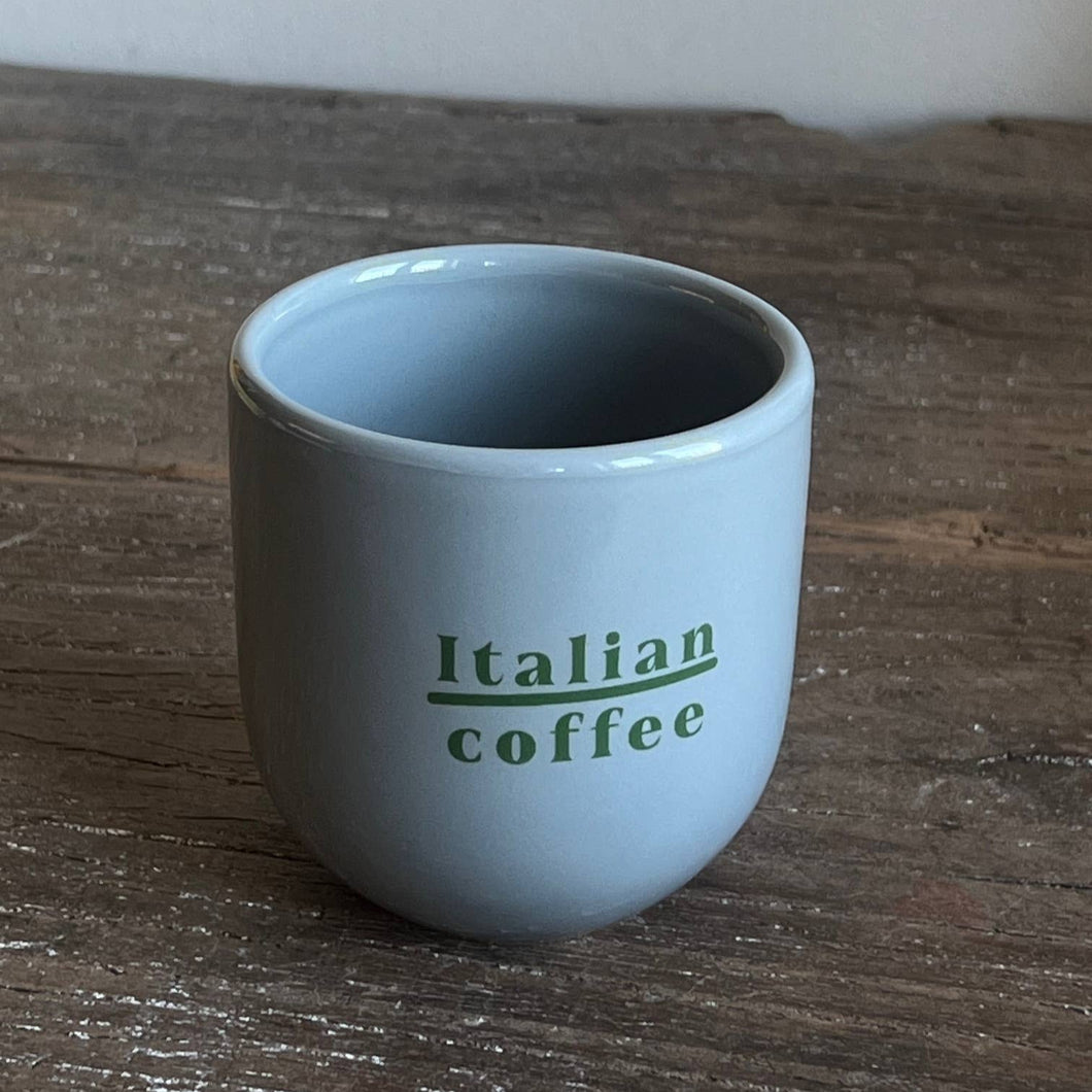 Glossy Cup Italian Coffee