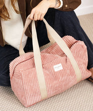 Charger l'image dans la galerie, Sporttasche | Weekender aus softem Cord blush
