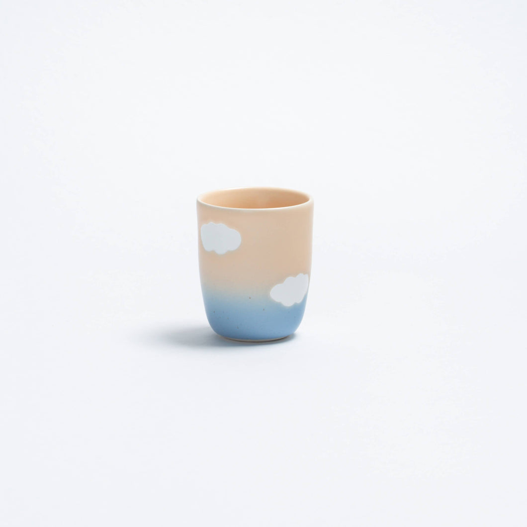Kaffeebecher Cloud pfirsich