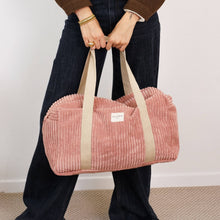 Charger l'image dans la galerie, Sporttasche | Weekender aus softem Cord blush
