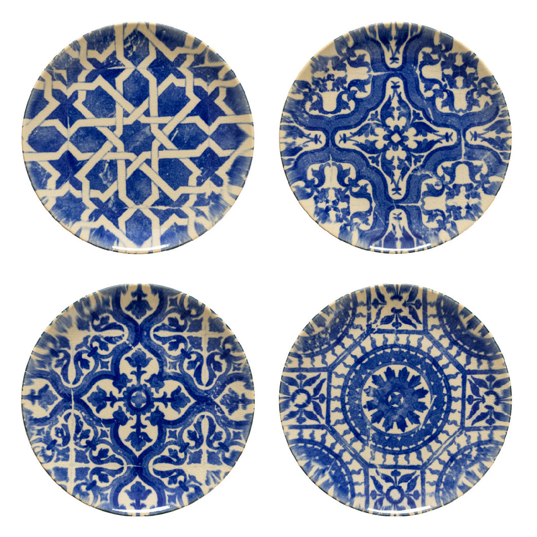Service d'assiettes petit Algarve (lot de 4) 