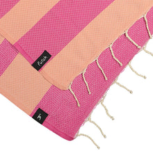 Charger l&#39;image dans la galerie, Strandtuch 38 Graus Single hot pink coral
