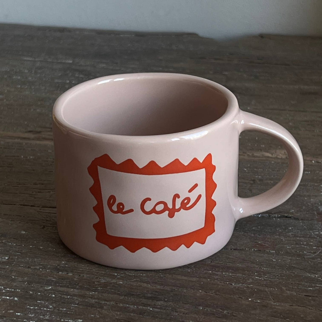 Glossy Mug Le Café