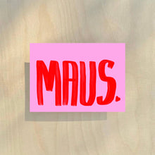 Load image into Gallery viewer, Postkarte Maus
