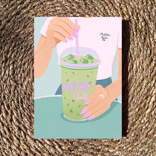 Charger l&#39;image dans la galerie, Postkarte Matcha Club
