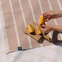 Load image into Gallery viewer, Strandtuch Belém Single beige
